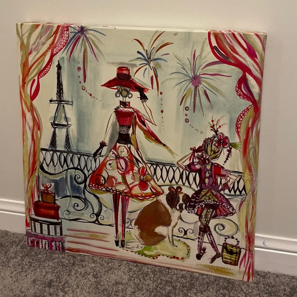 VINTAGE PAINTING BY COLLEEN KARIS DESIGNS